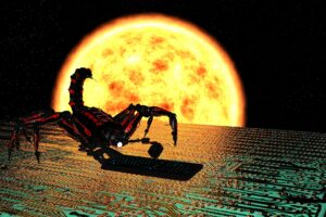 This image has an empty alt attribute; its file name is Scorpio-Sun-300x200.jpg
